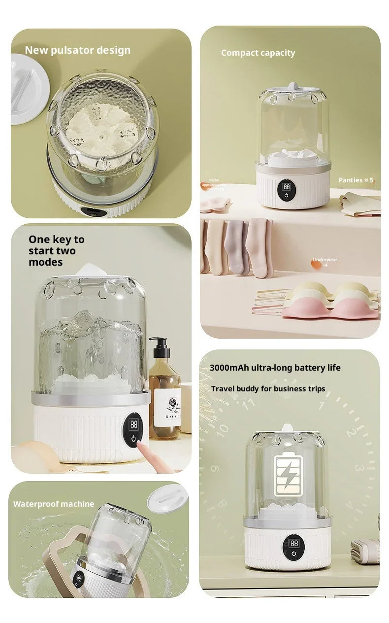 Portable Mini Washing Machine